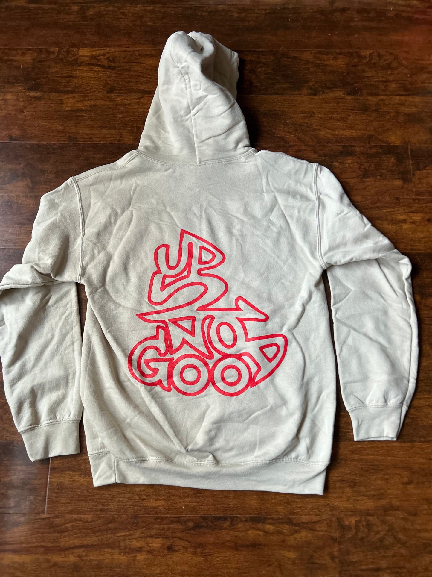 Hoodie Sale Up2NoGood Mk1 Sand And Red (B Stock)