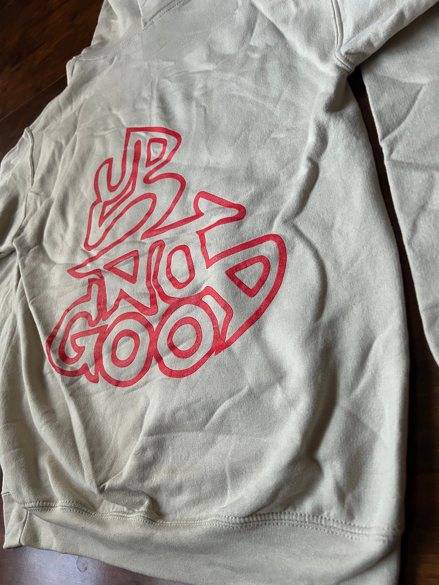 Hoodie Sale Up2NoGood Mk1 Sand And Red (B Stock)